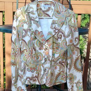 Women's Cabi Colorful Spring/Summer Short Jacket